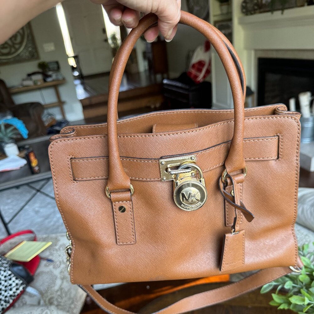Michael Kors Purse, Brown leather